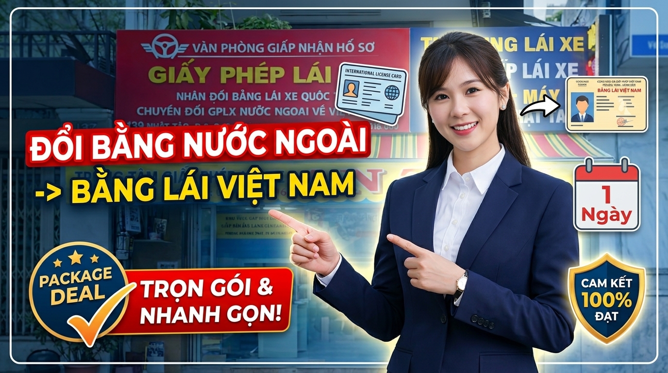 Trường Dạy Lái Xe Ô Tô - Cấp Đổi Bằng Lái Xe Ô Tô Quốc Tế 9